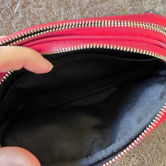 Coach x Peanuts Snoopy Red Leather Mini Crossbody Bag NWOT Rare Limited Edition - Picture 4 of 16